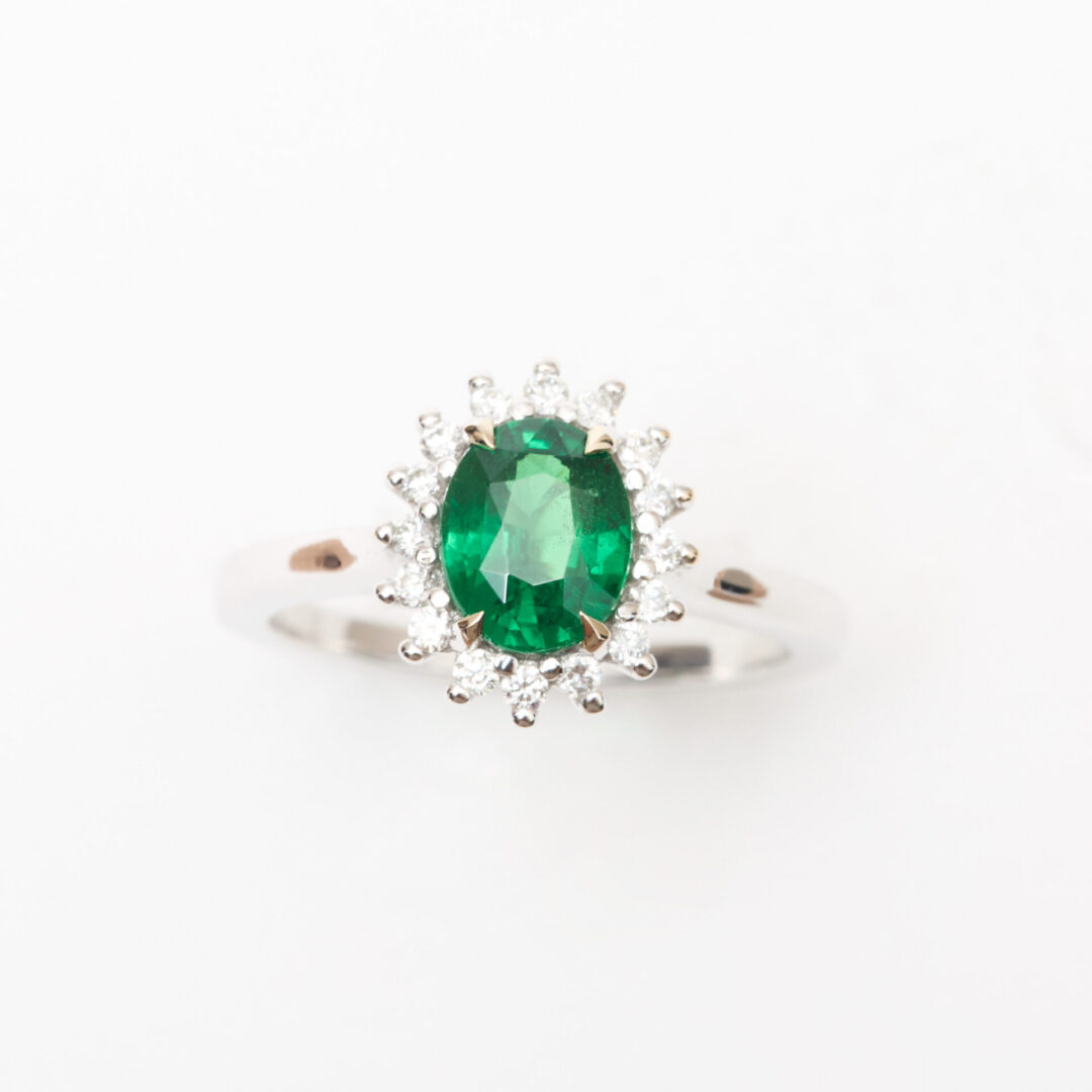 bague tsavorite
