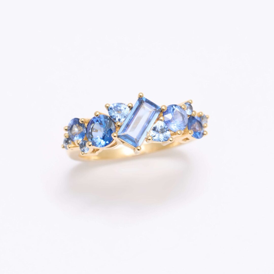 Bague Constellation - Saphir Cornflower 1.94 carats
