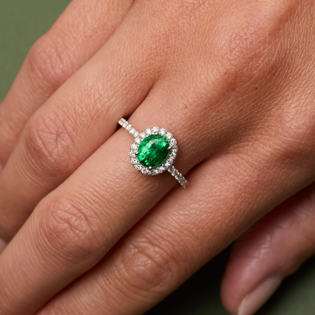 bague tsavorite