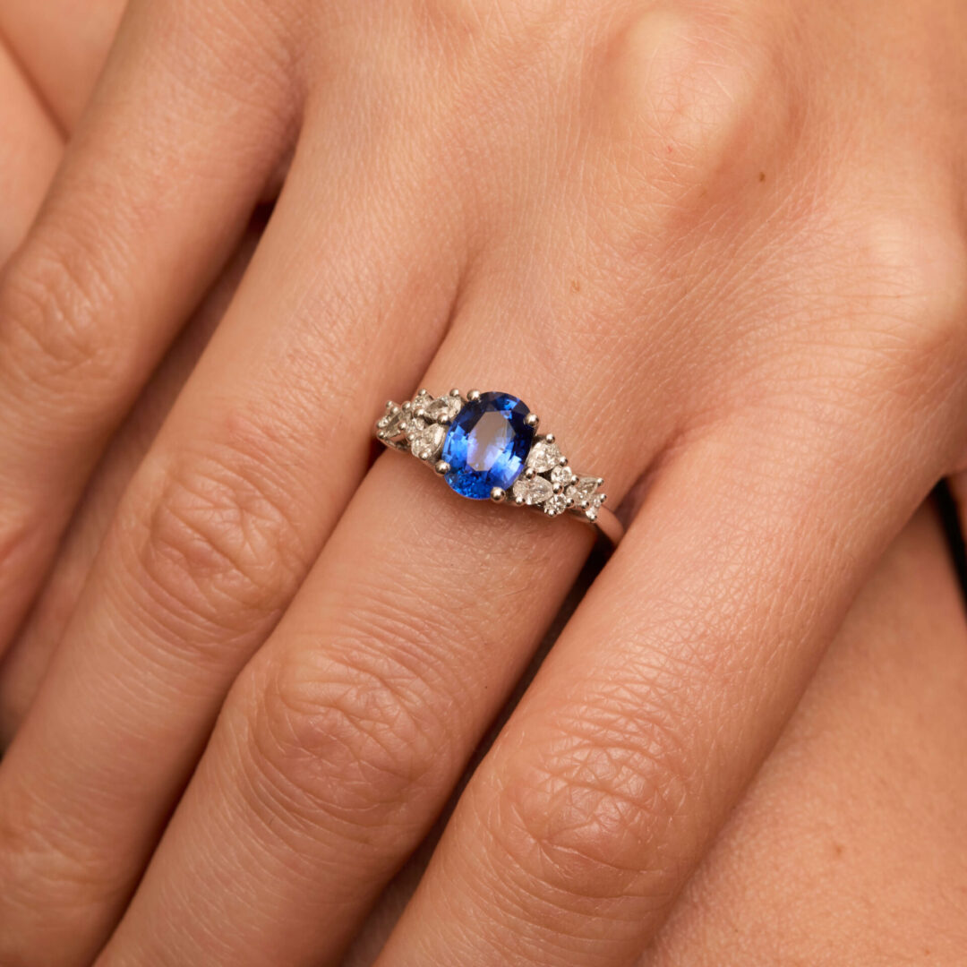 Bague Horana Saphir Bleu