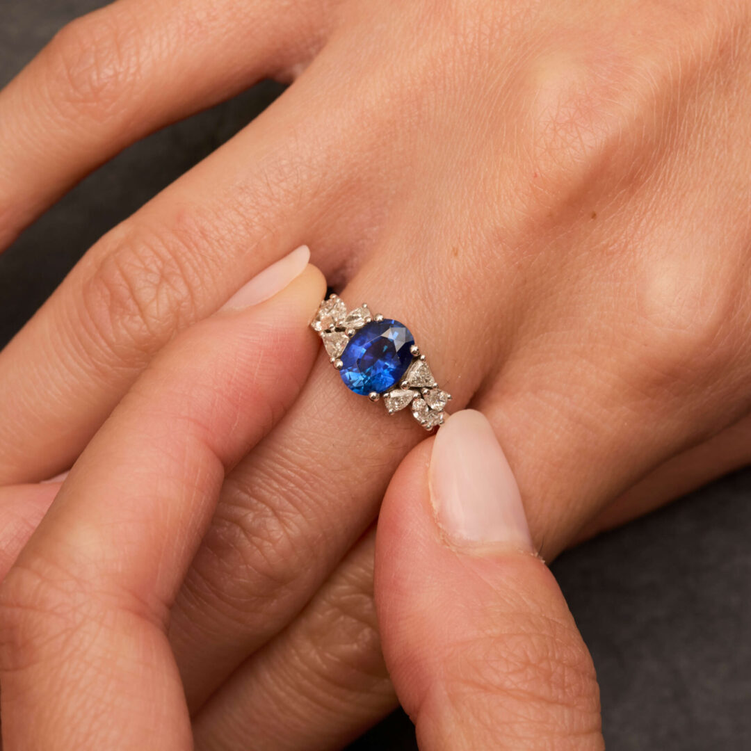 Bague Horana Saphir Bleu