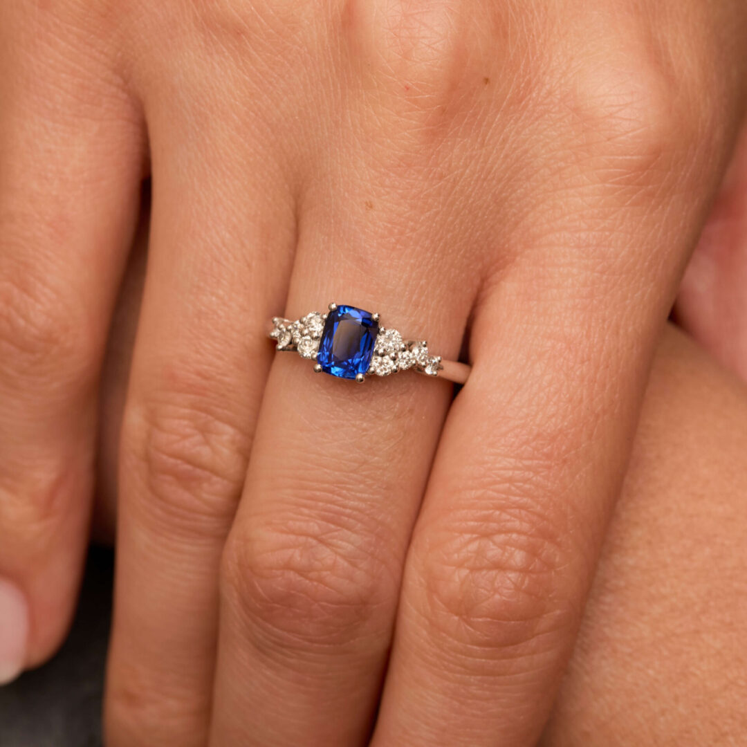 Bague Horana Saphir Bleu