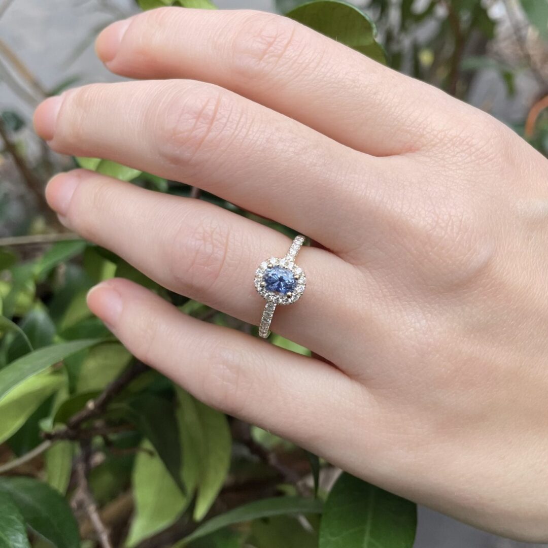 Bague Saphir Bleu