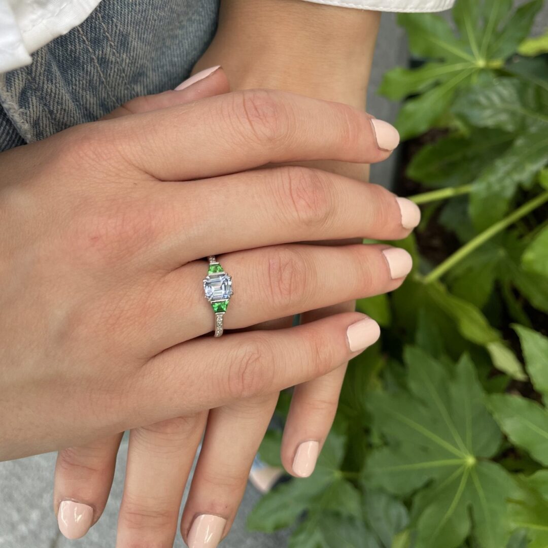 Bague Elahera - Saphir Pastel Blue 1.24 carats