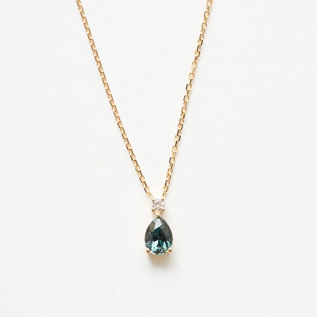 Collier Ceylan - Saphir Teal 1.20 carats