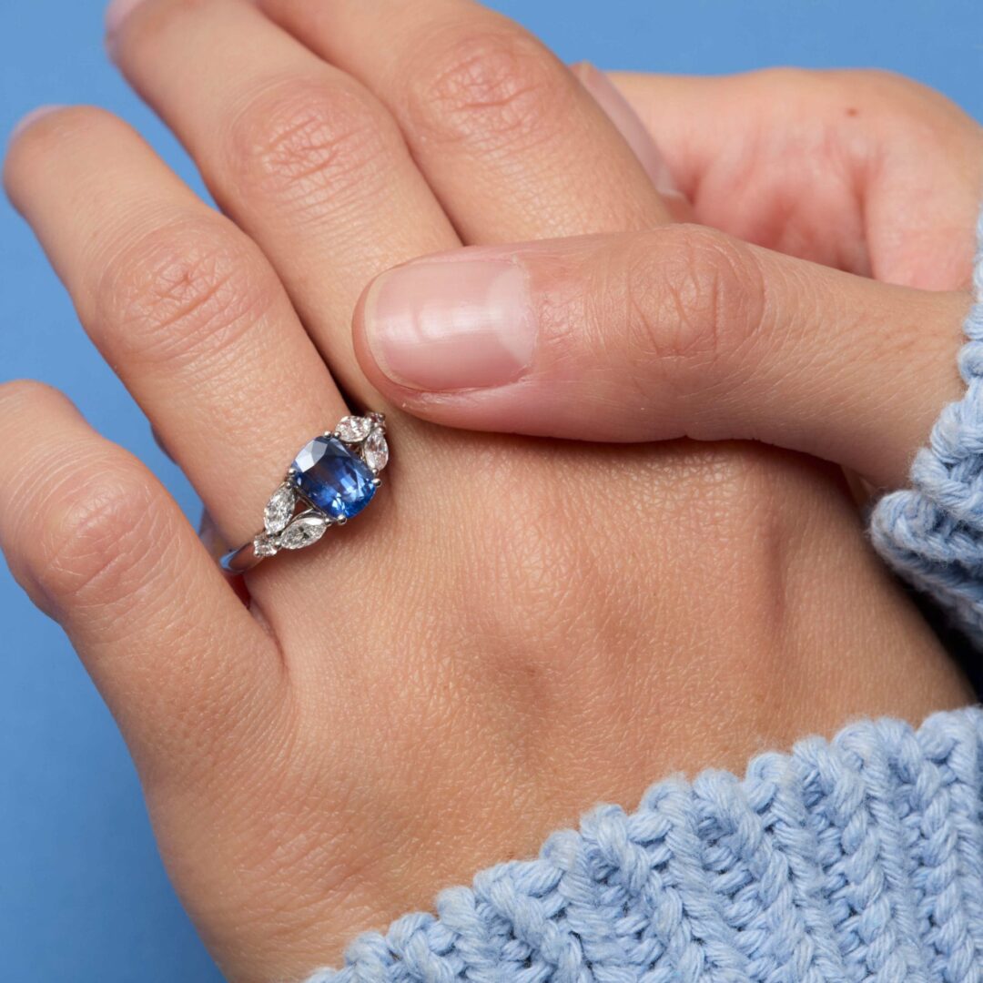 Bague Althea - Saphir Cornflower 1.92 carats