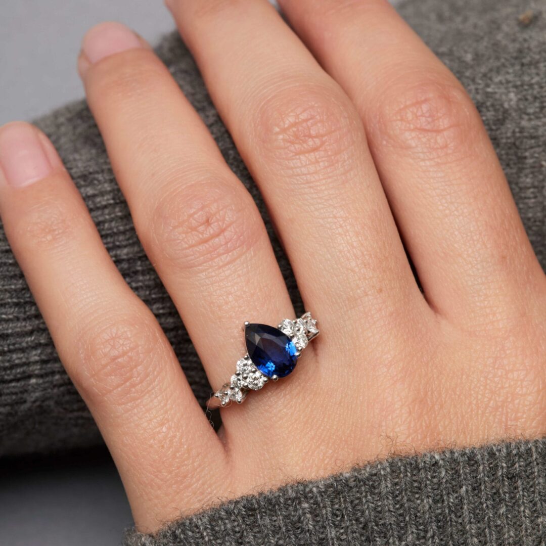 Bague Saphir Bleu