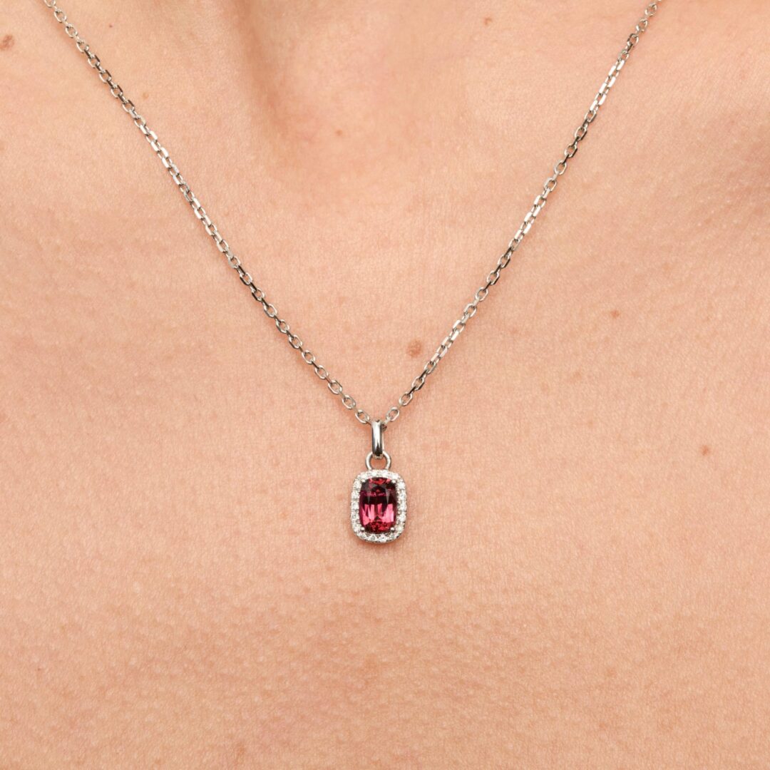 Collier Jaffna - Rubis 0.80 carats