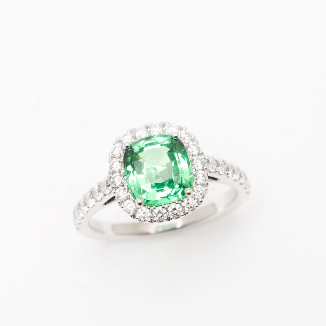 bague tsavorite mint