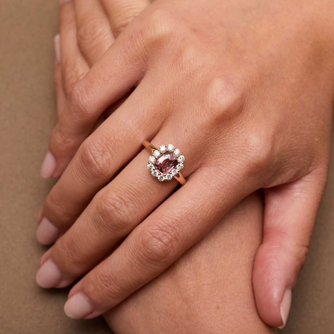 bague saphir padapradscha