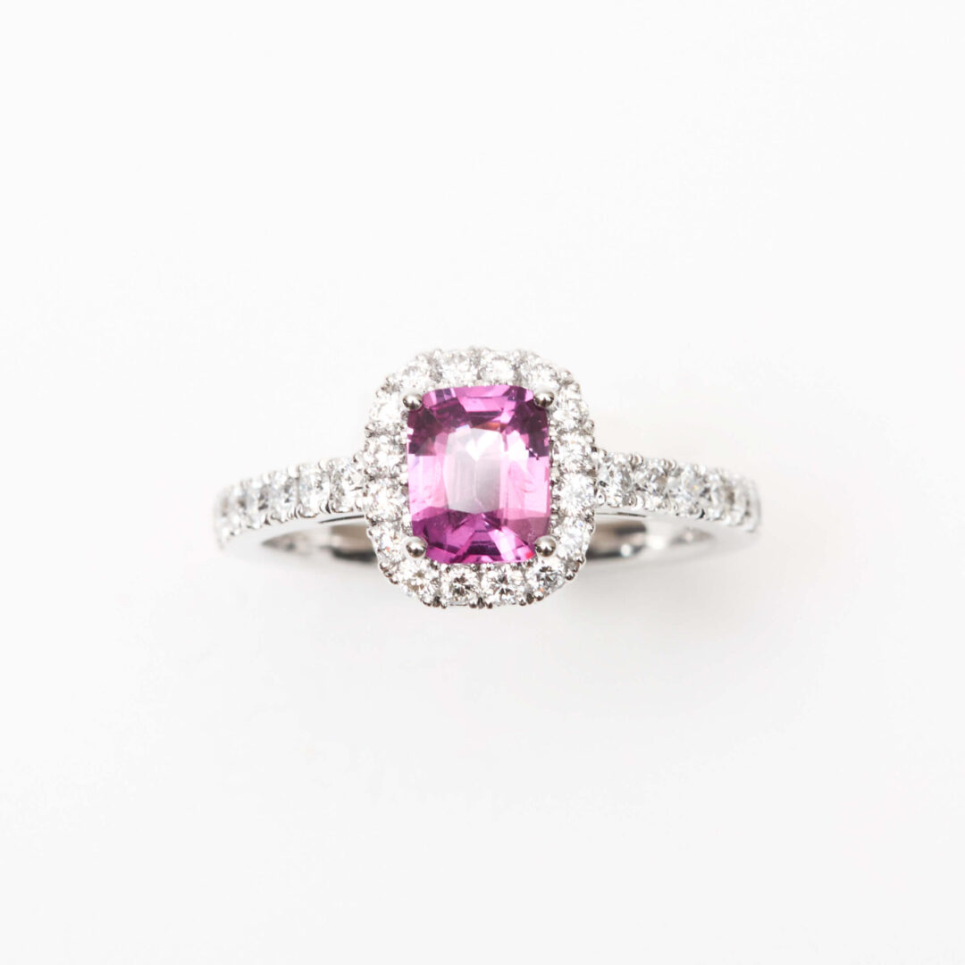 Bague Saphir Rose