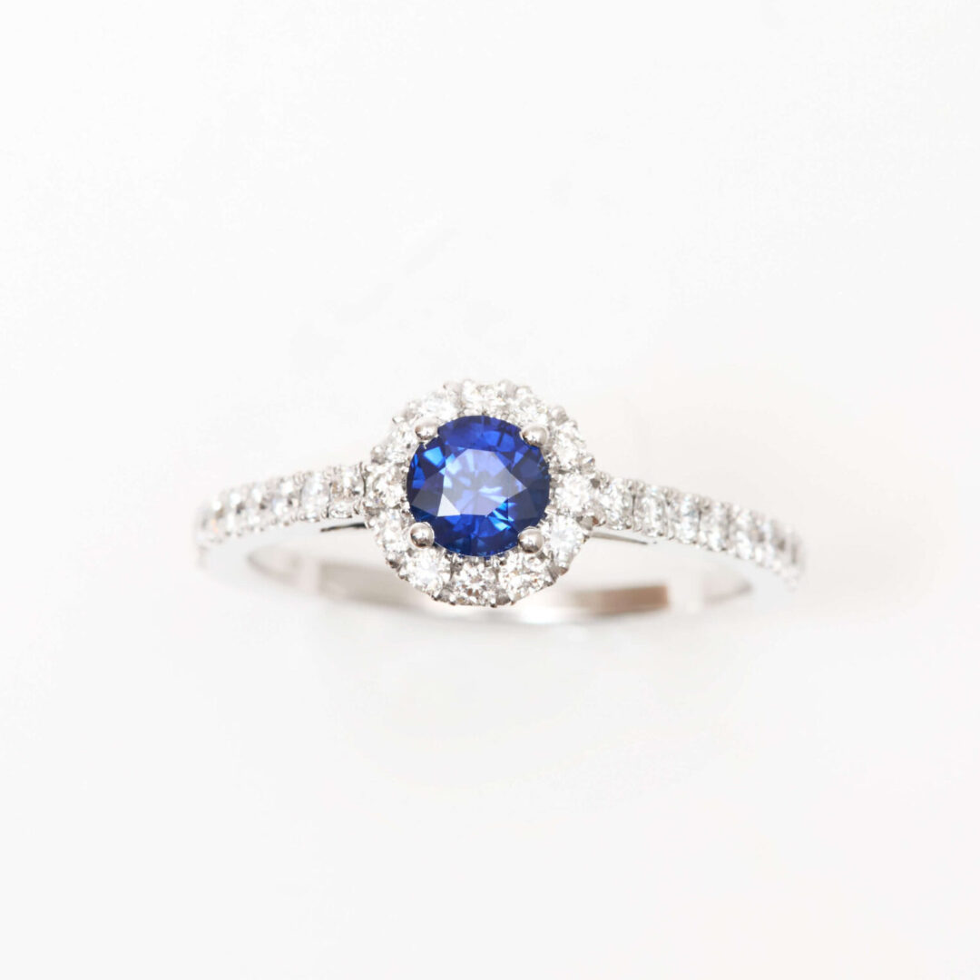 Bague Saphir Bleu