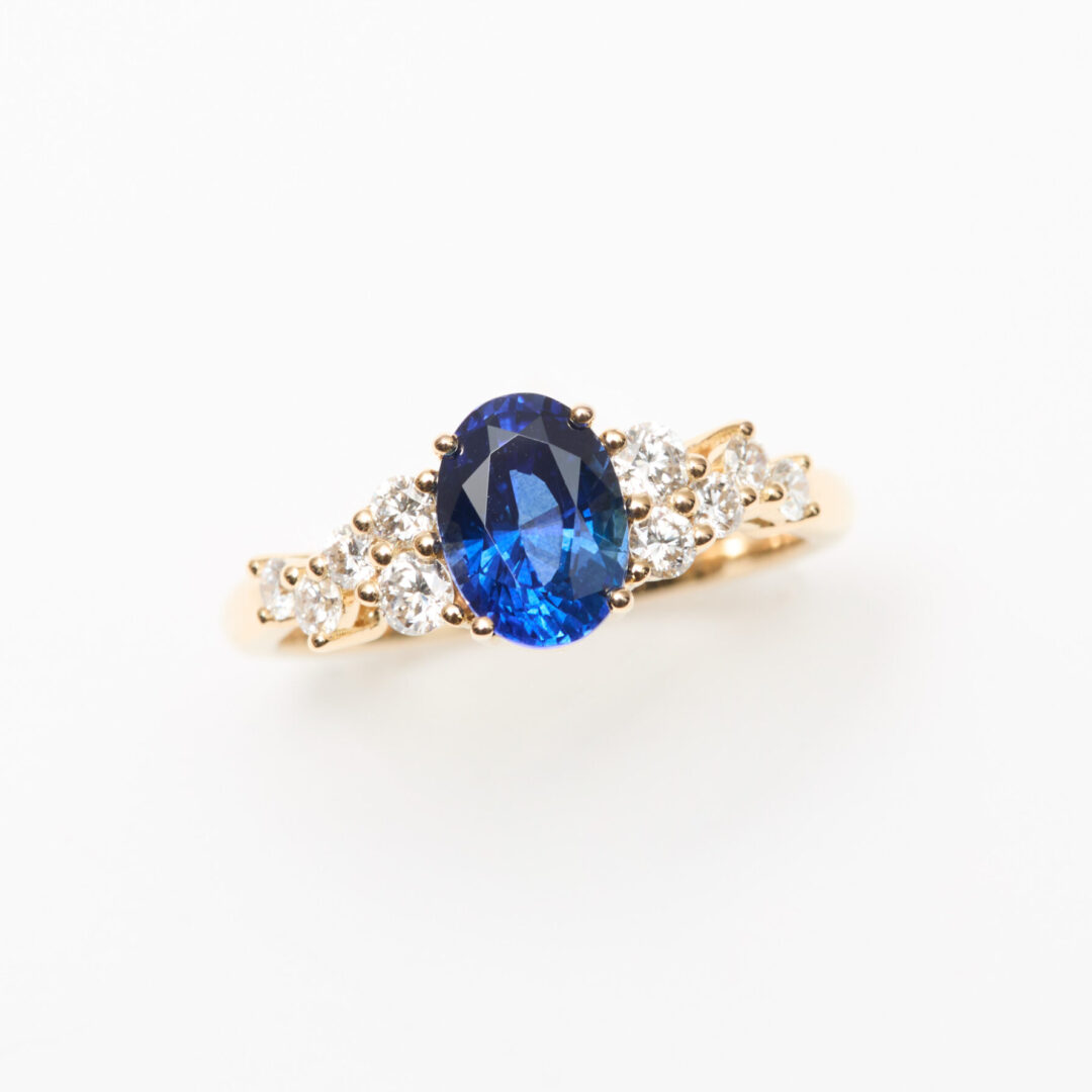 bague horana saphir peacock