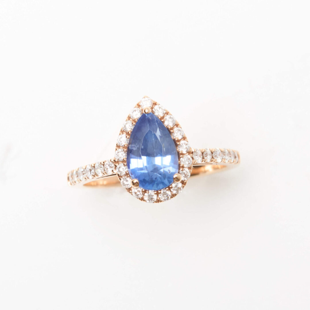 Bague Saphir Bleu