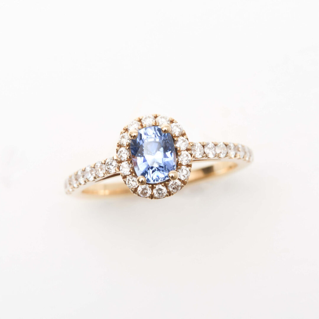 Bague Saphir Bleu