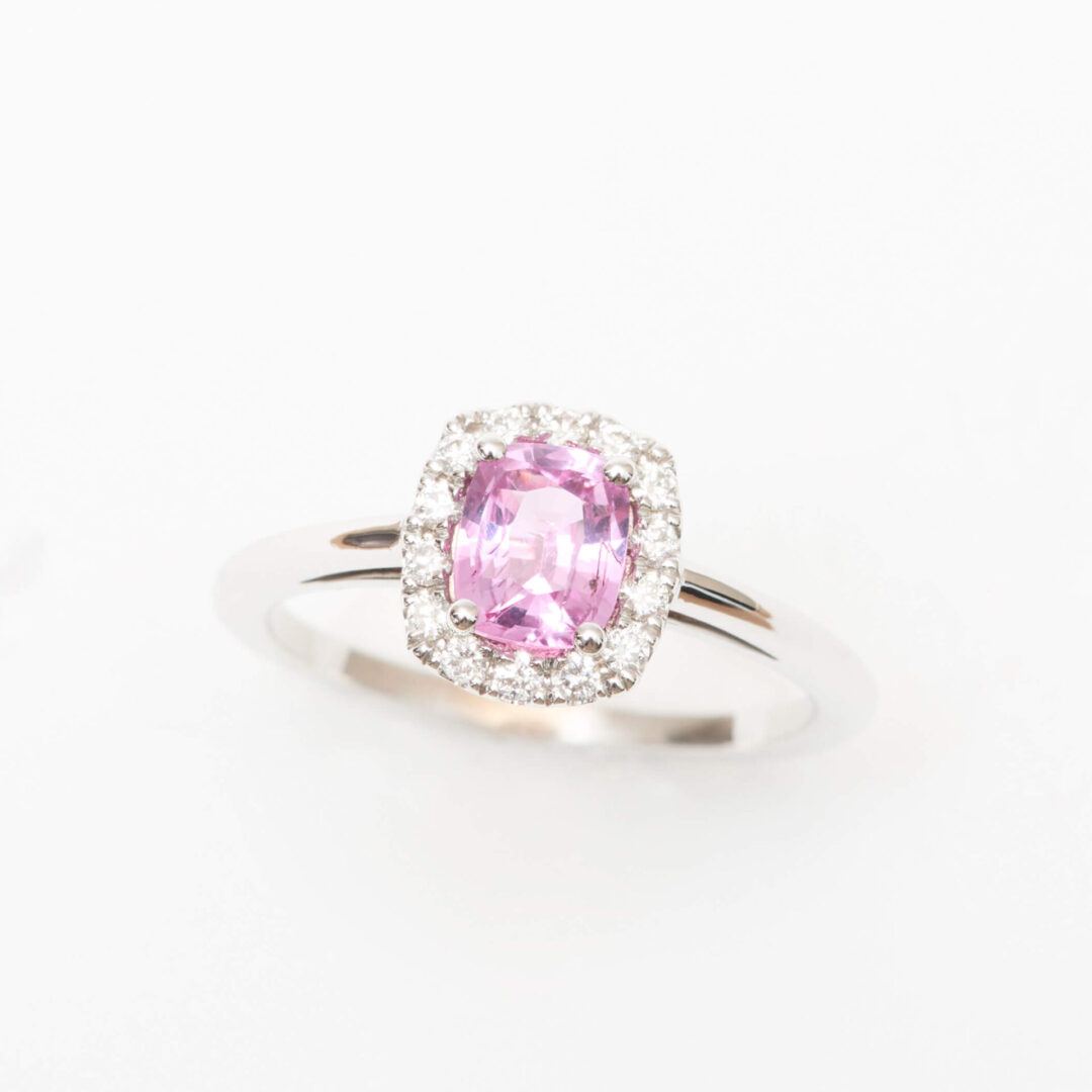 Bague Saphir Rose