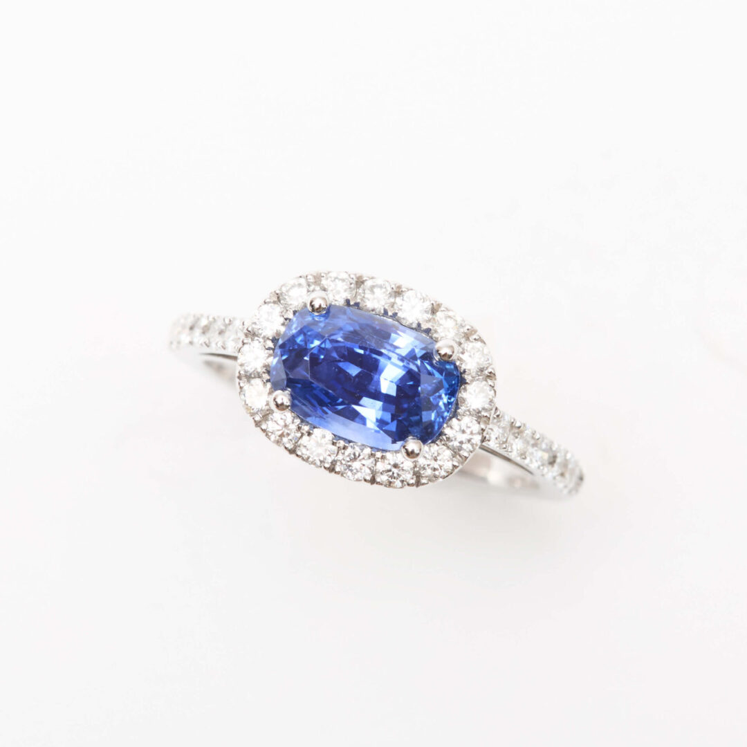 Bague Saphir Bleu