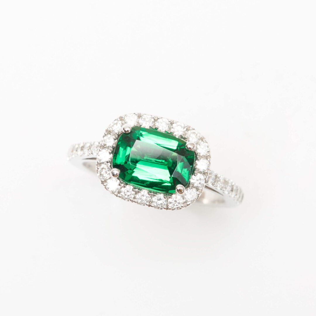 Bague Tsavorite