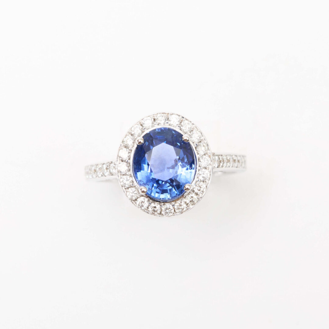 Bague Saphir Bleu
