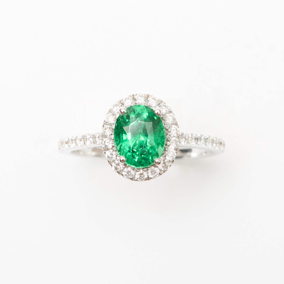 Bague Tsavorite