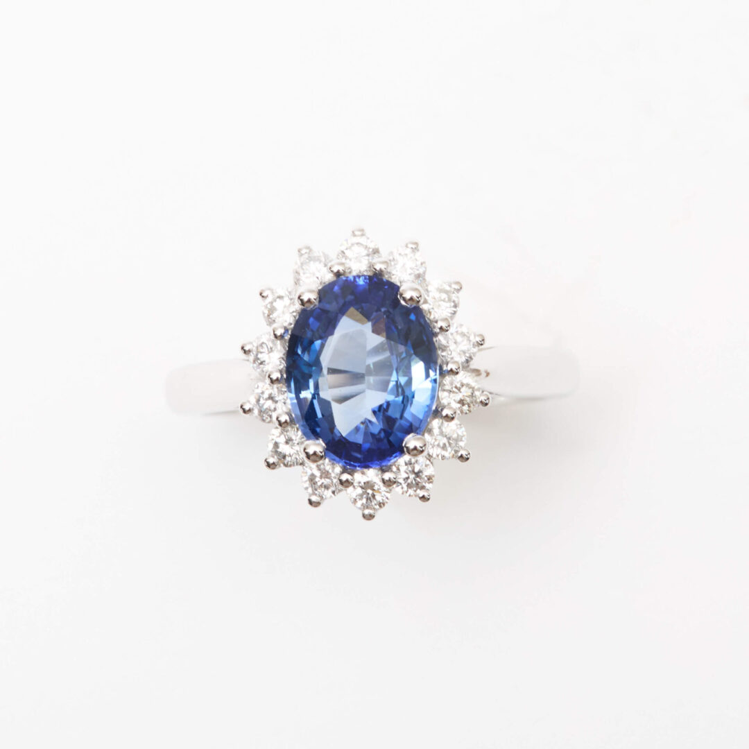 Bague Saphir Bleu