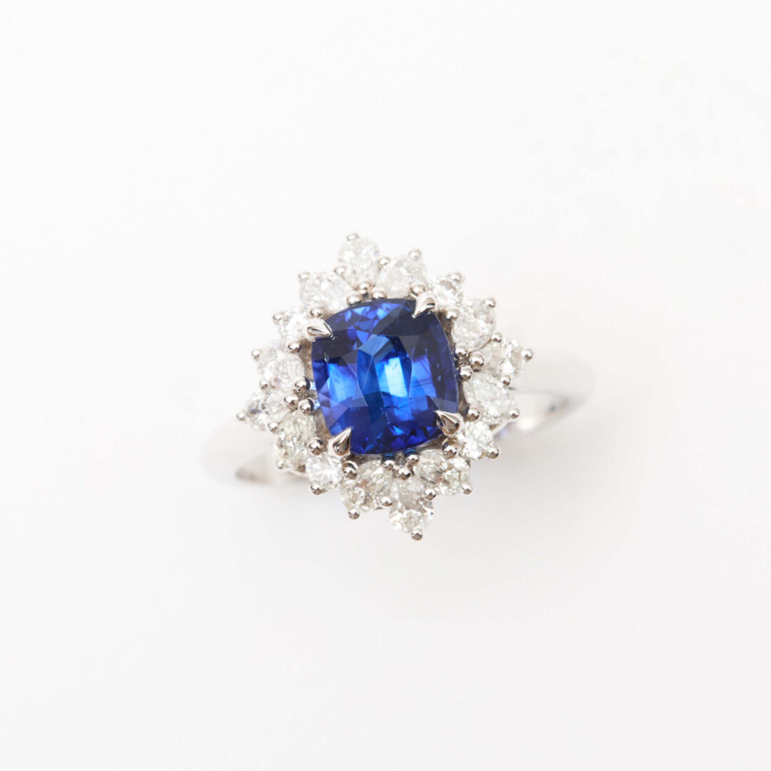 Bague Saphir Bleu