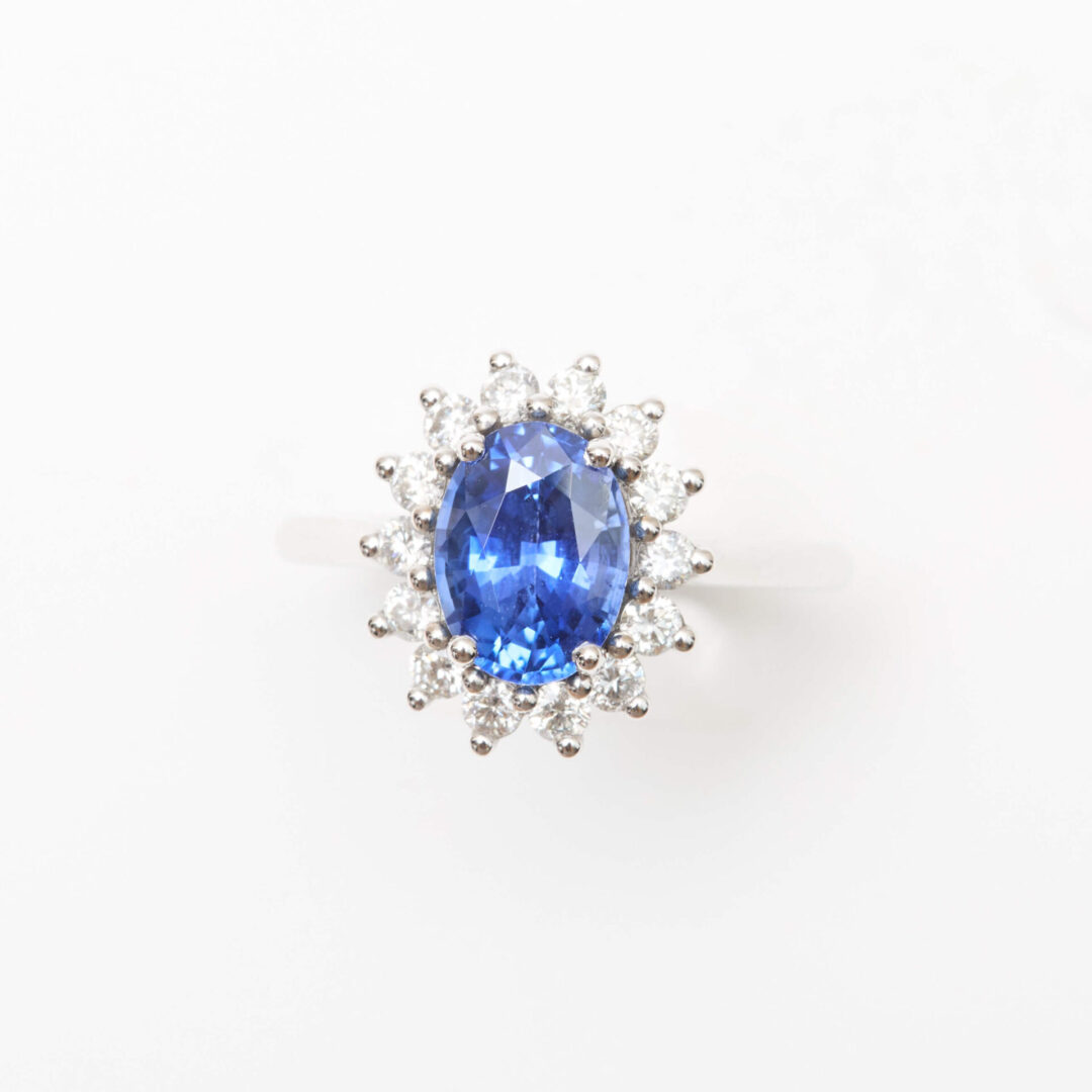 Bague Saphir Bleu