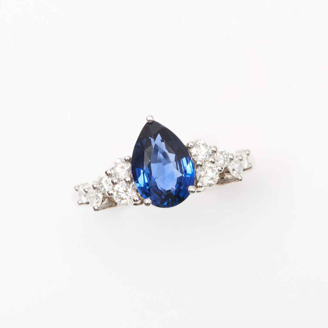 Bague Saphir Bleu