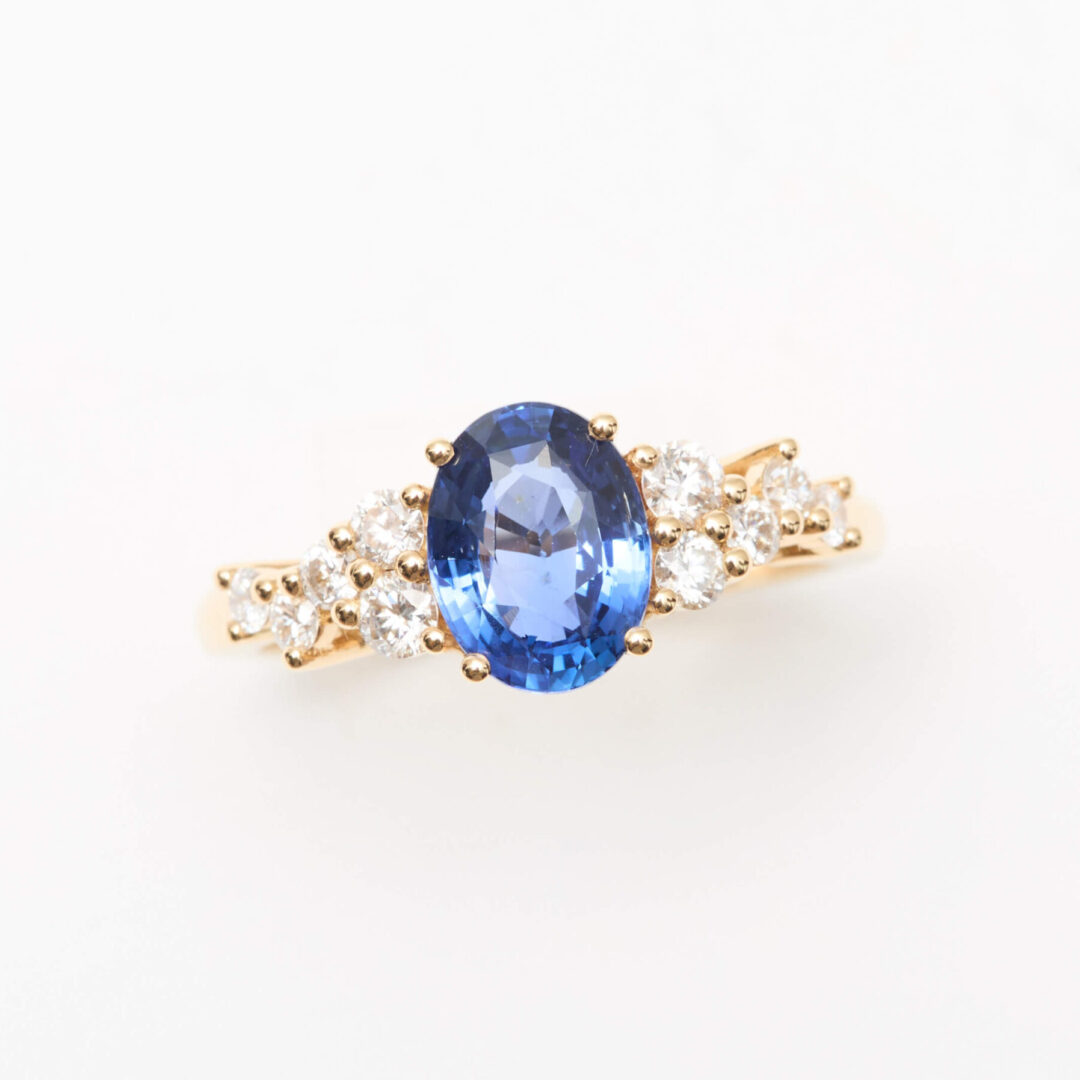 Bague Saphir Bleu