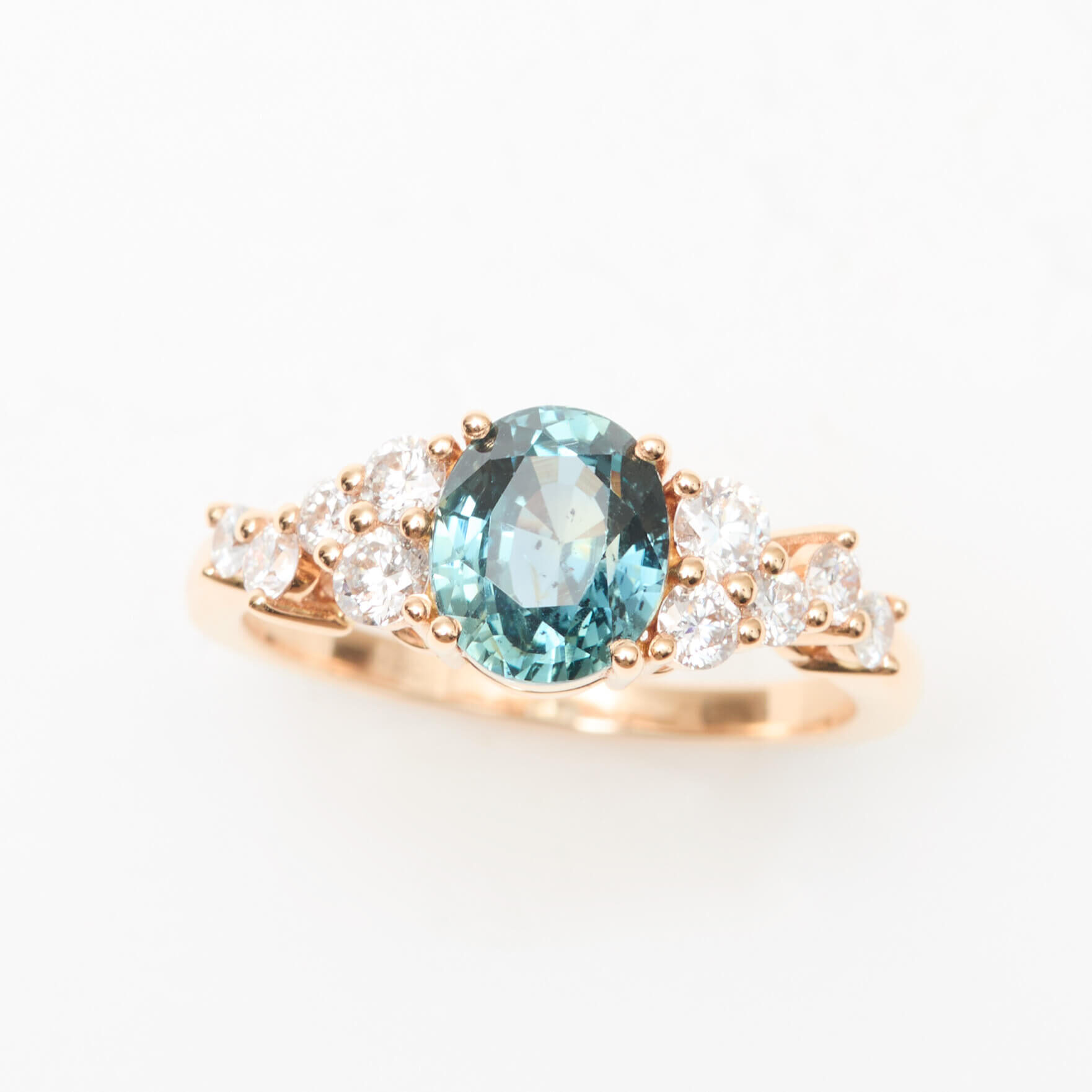 Bague Saphir Teal