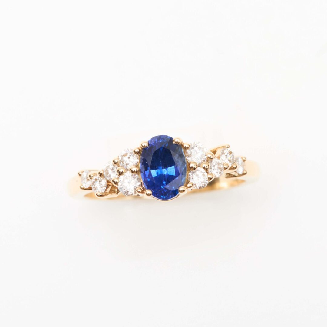 Bague Saphir Bleu