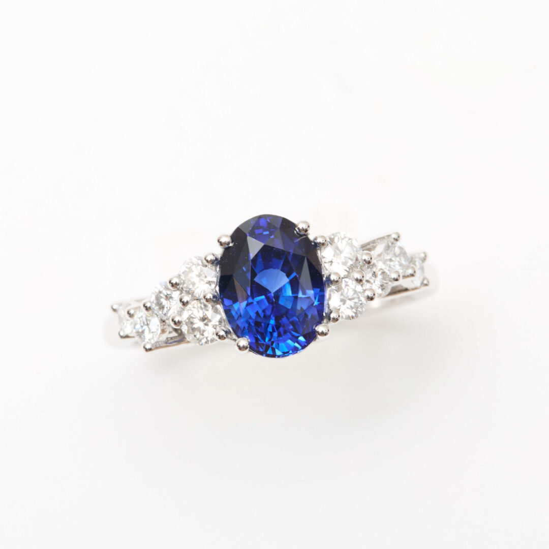 Bague Saphir Bleu