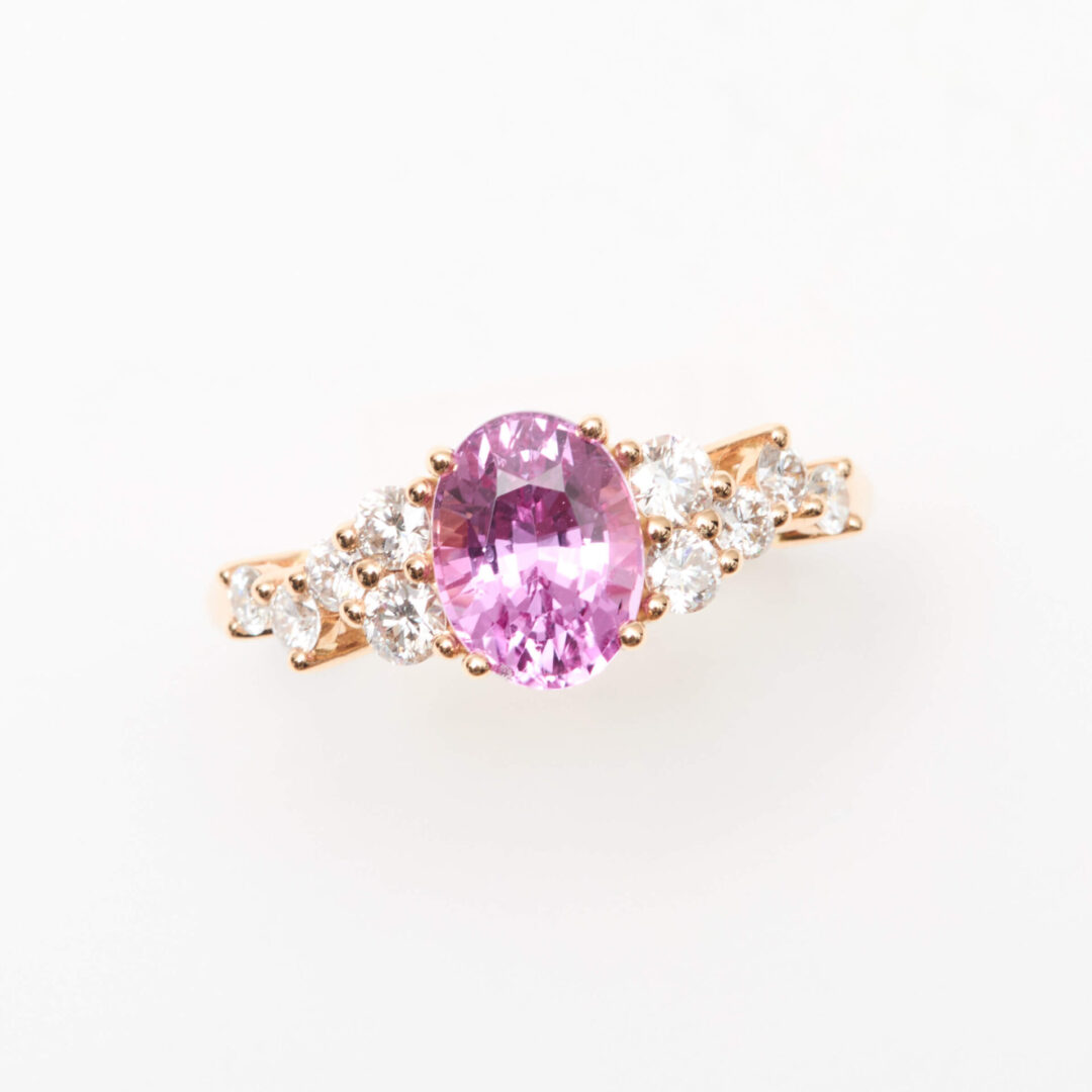 Bague Saphir Rose