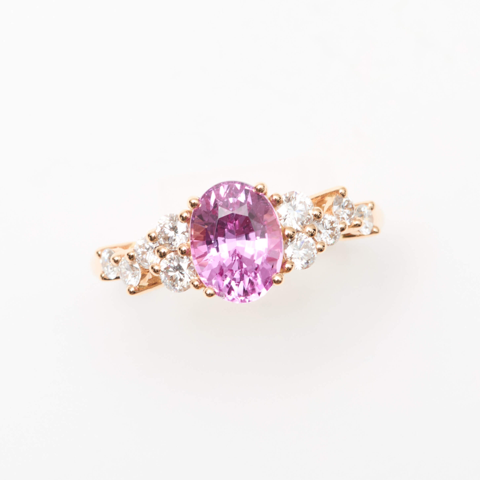 Bague Saphir Rose