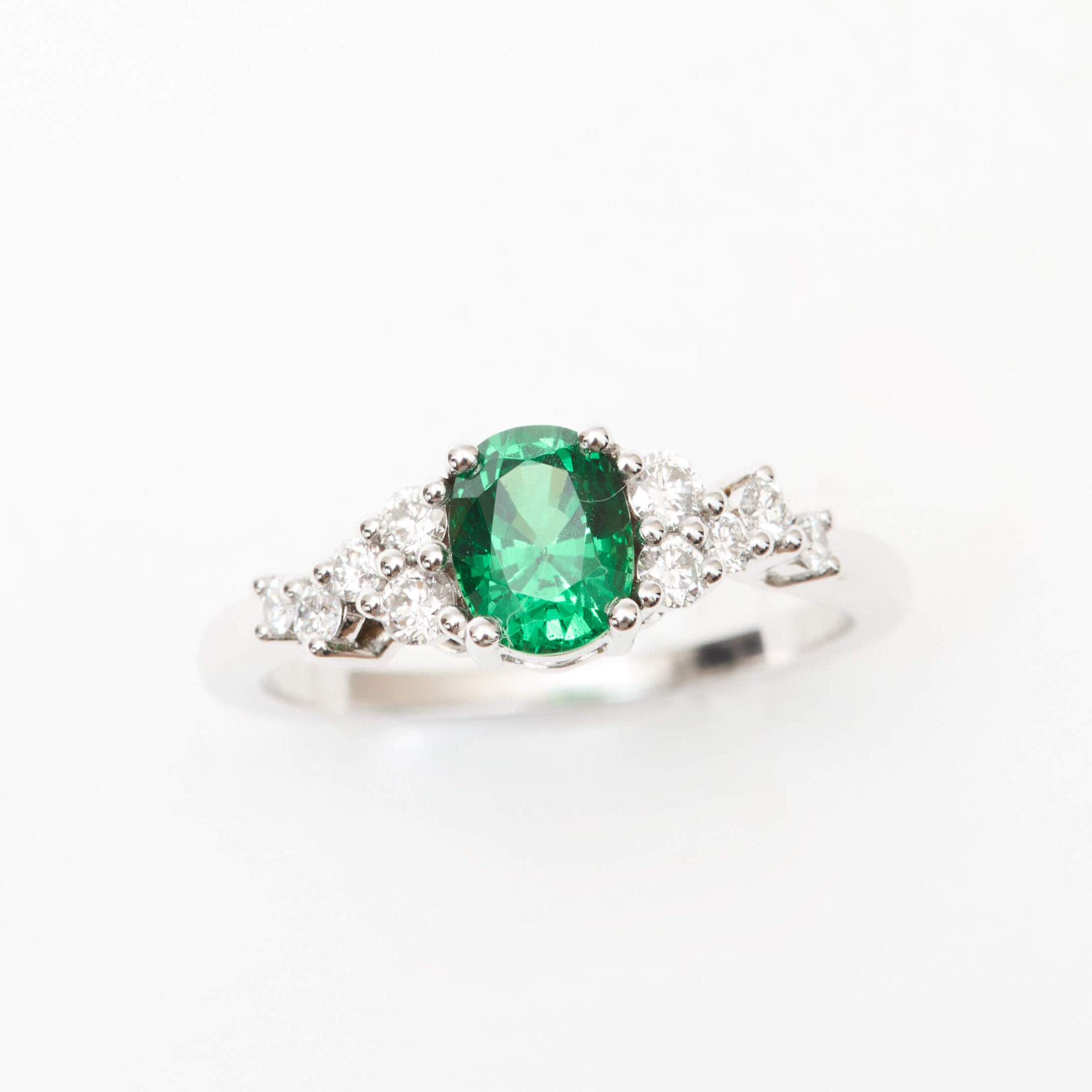 Bague Tsavorite