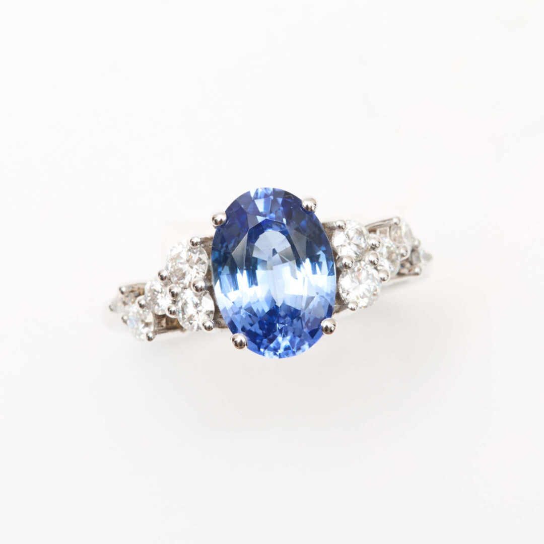 Bague Saphir Bleu