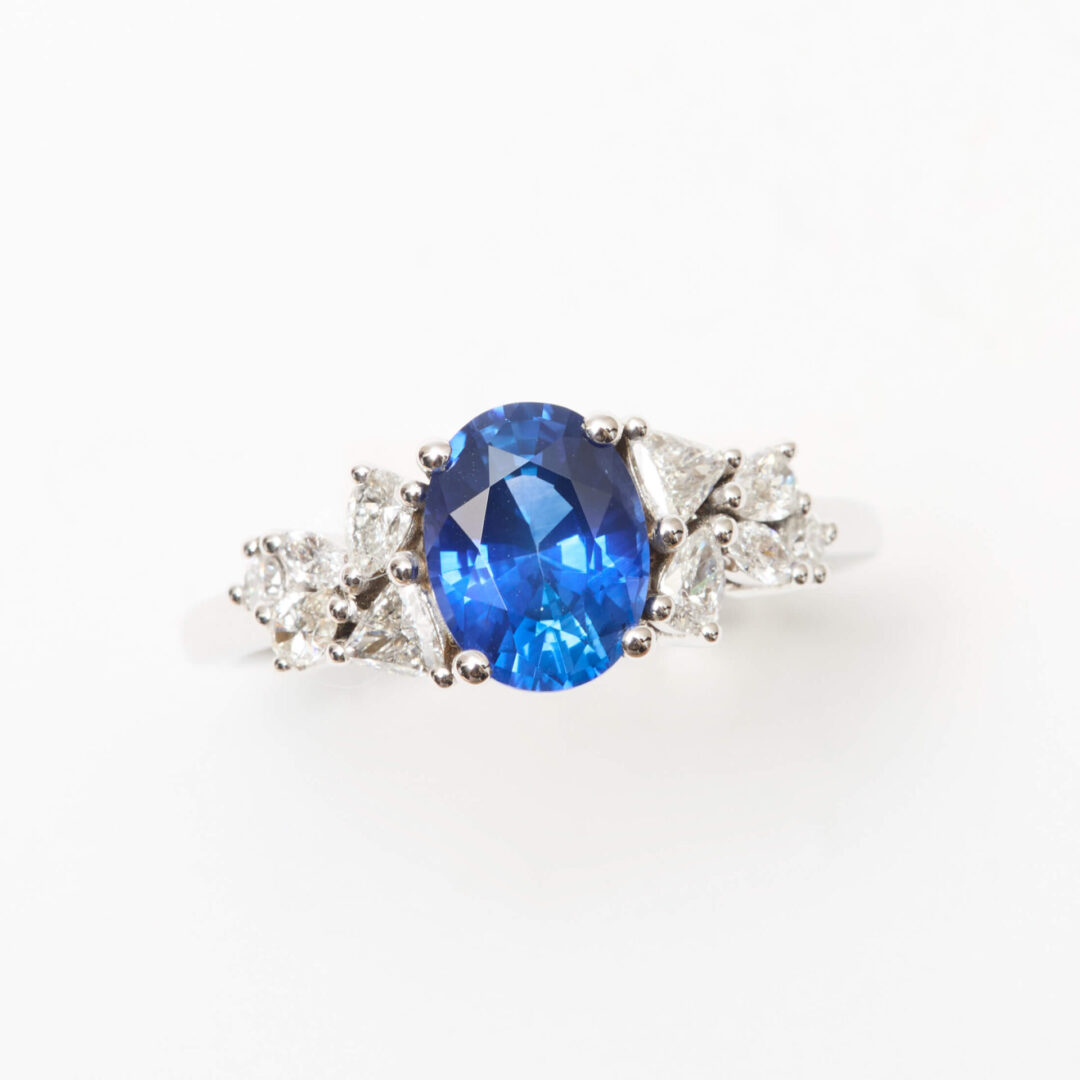 Bague Saphir Bleu