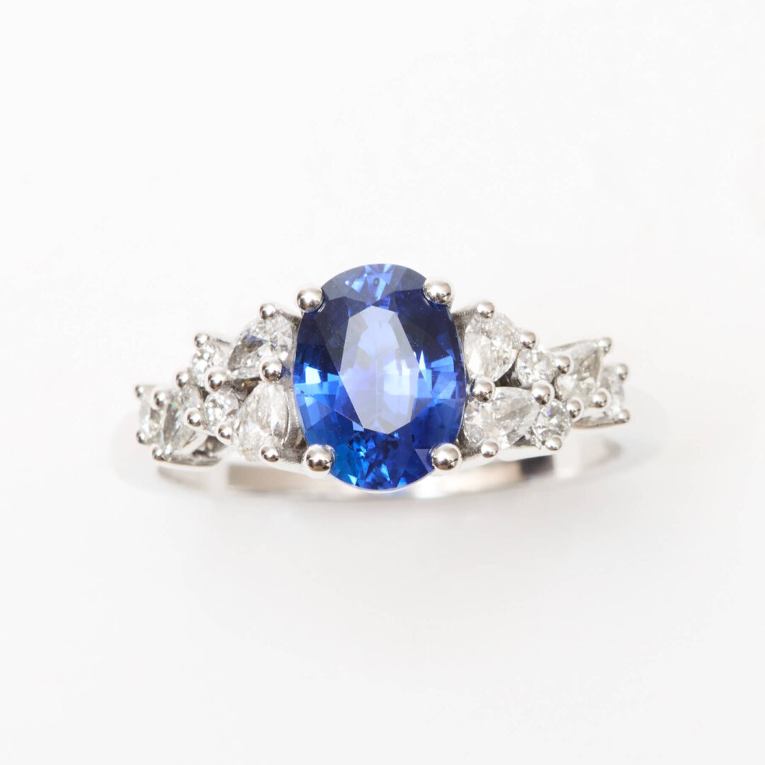 Bague Saphir Bleu