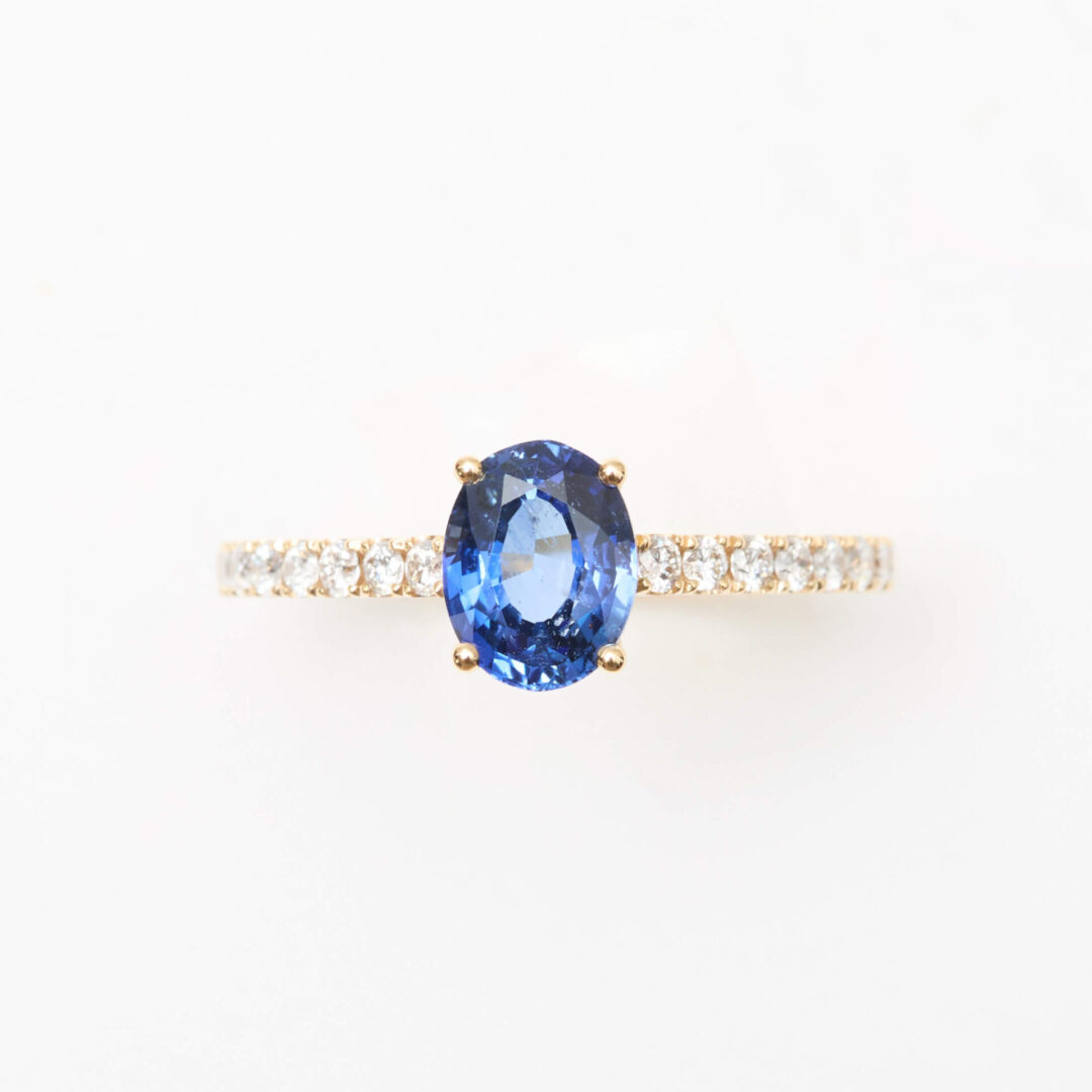 Bague Saphir Bleu