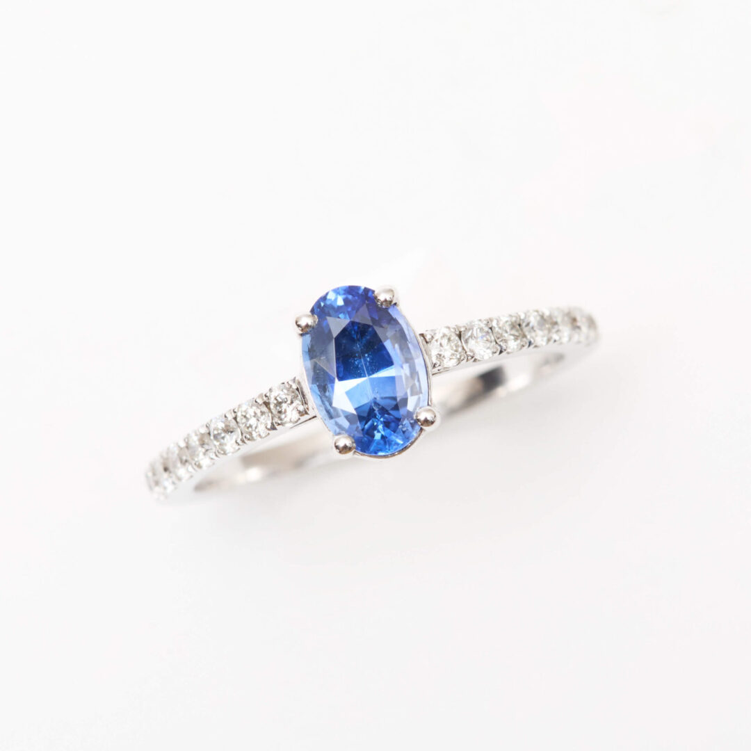 Bague Saphir Bleu