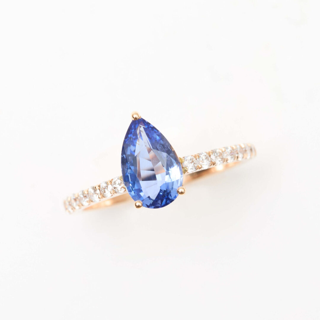 Bague Saphir Bleu