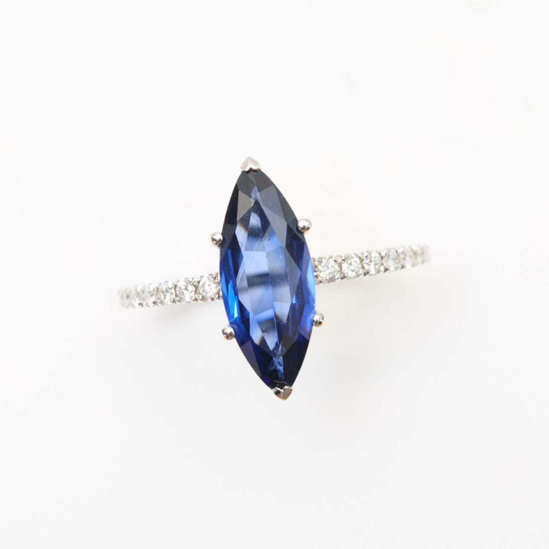 Bague Saphir Bleu