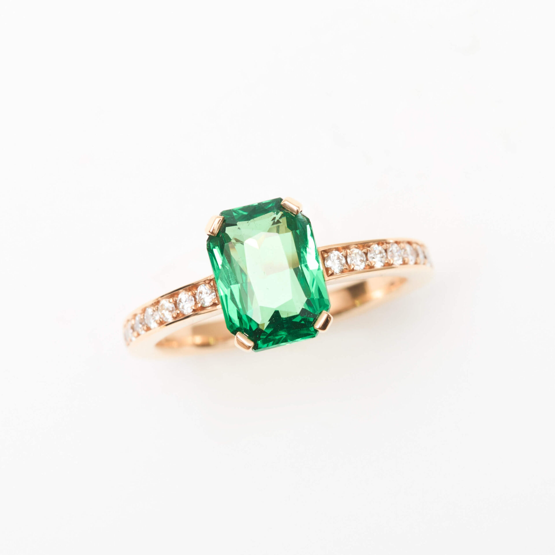 Bague Tsavorite