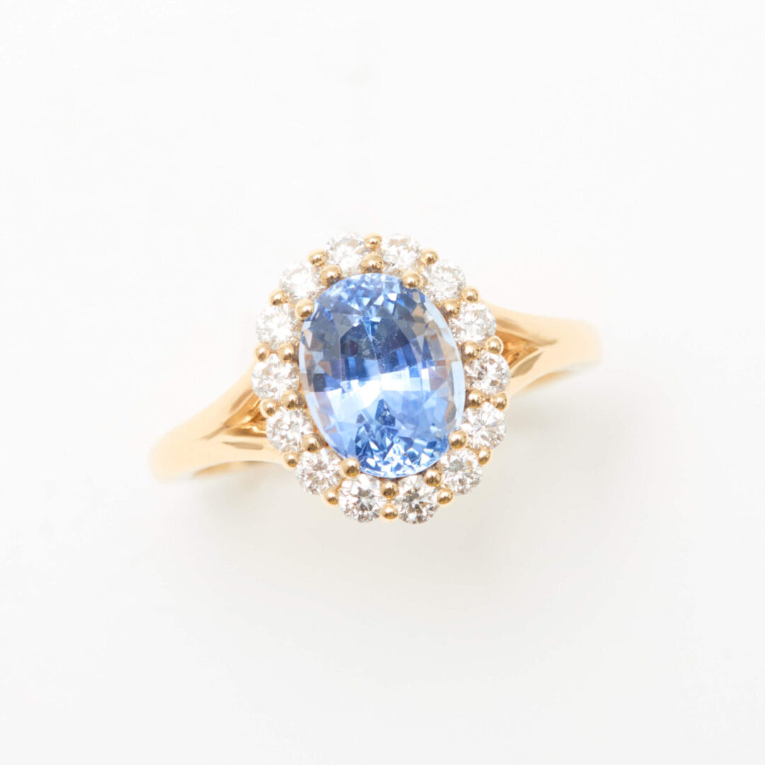 Bague Saphir Bleu