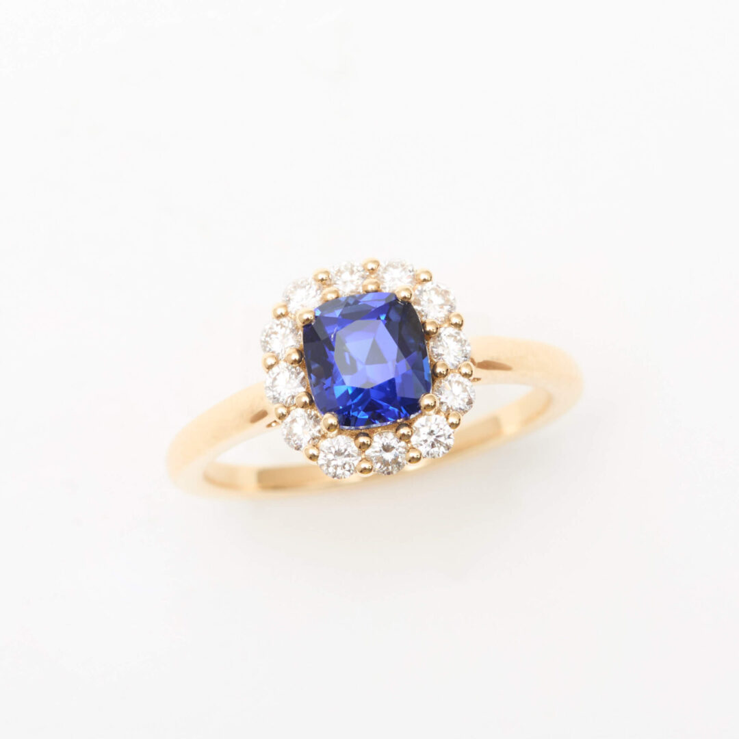Bague Saphir Bleu