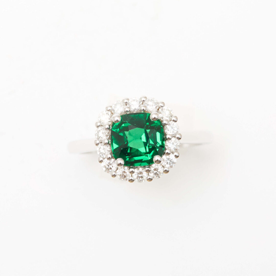 Bague Tsavorite