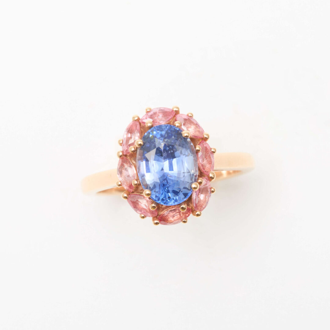 Bague Saphir Bleu