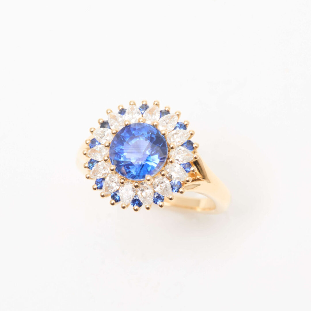 Bague Saphir Bleu