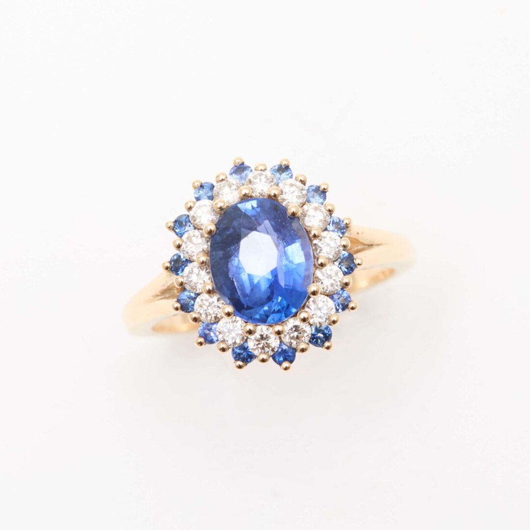 Bague Saphir Bleu