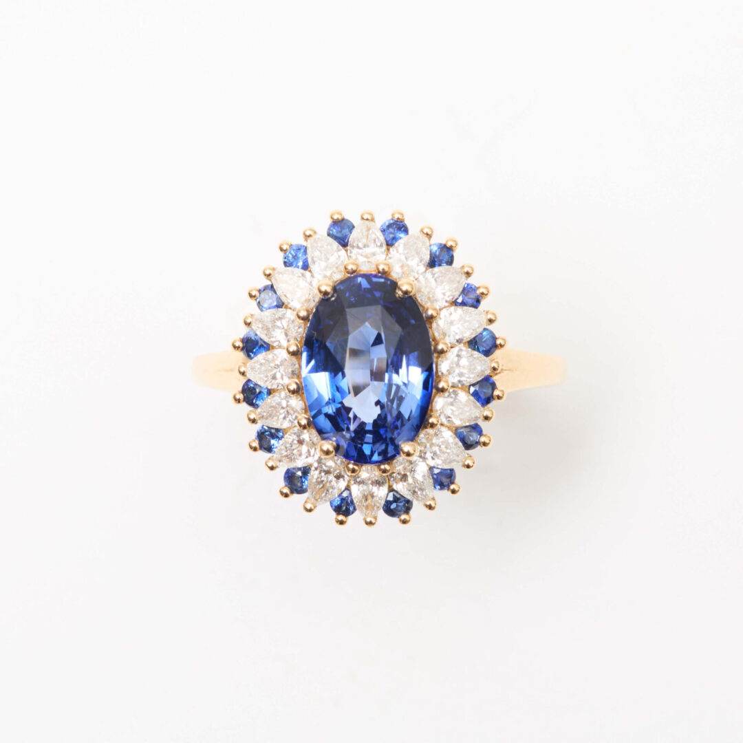 Bague Saphir Bleu
